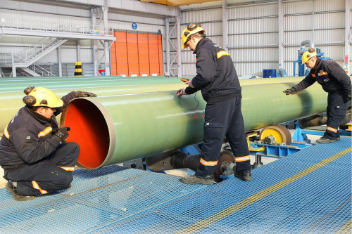 SPIRALLY WELDED WATER PIPES